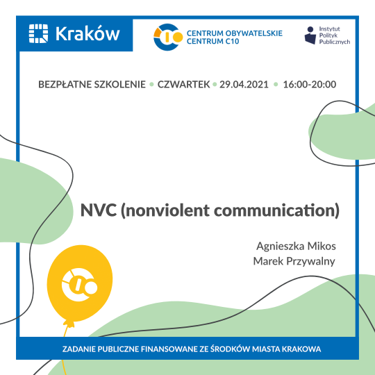 Komunikacja w organizacji w oparciu o NVC (nonviolent communication)